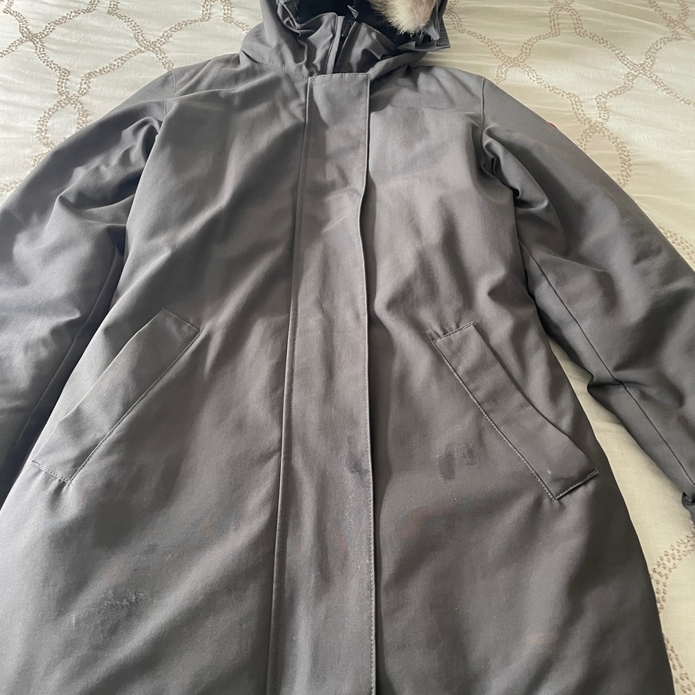Canada Goose Gray Victoria Jacket. Size XS